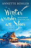 Winterwunder im kleinen Strandcafé am Meer Winterwunder im kleinen Strandcafé am Meer