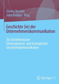 Cover Geschichte (in) der Unternehmenskommunikation