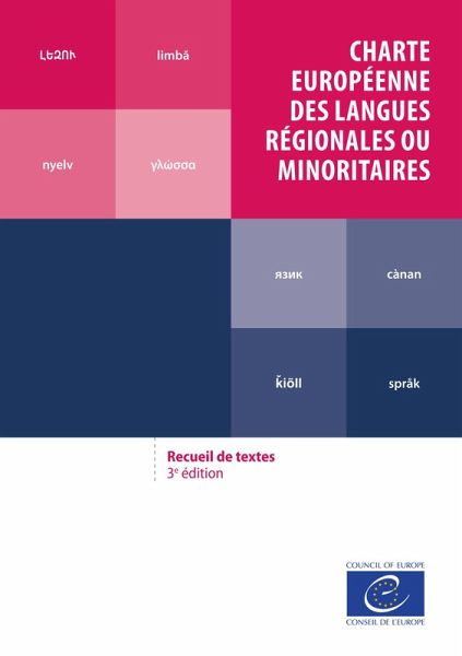 Charte européenne des langues régionales ou minoritaires (eBook, ePUB)