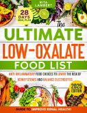 The Ultimate Low Oxalate Food List (eBook, ePUB) The Ultimate Low Oxalate Food List (eBook, ePUB)