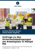 Umfrage zu den Sicherheitsbedingungen am Arbeitsplatz in Matipó MG Umfrage zu den Sicherheitsbedingungen am Arbeitsplatz in Matipó MG