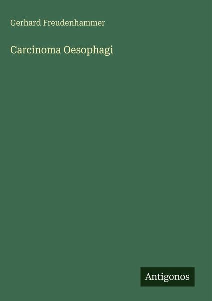 Carcinoma Oesophagi Carcinoma Oesophagi