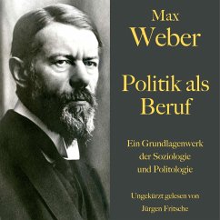 Cover Max Weber: Politik als Beruf (MP3-Download)