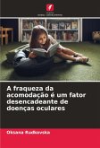 A fraqueza da acomodação é um fator desencadeante de doenças oculares A fraqueza da acomodação é um fator desencadeante de doenças oculares