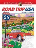 Creative Haven Road Trip USA Color by Number Creative Haven Road Trip USA Color by Number