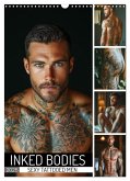 Inked Bodies - Sexy Tattooed Men (Wall Calendar 2025 DIN A3 portrait), CALVENDO 12 Month Wall Calendar