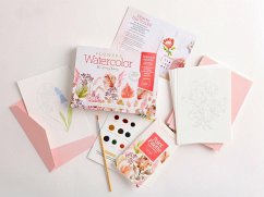 Cover Watercolor the Easy Way Paint-Your-Own Watercolor Cards Flowers