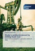 Study in problems caused by drilling fluids loss