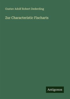 Cover Zur Characteristic Fischarts