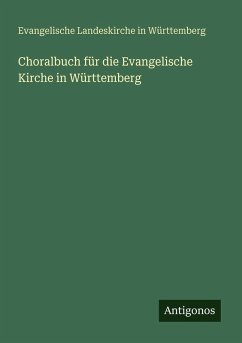 Cover Choralbuch für die Evangelische Kirche in Württemberg