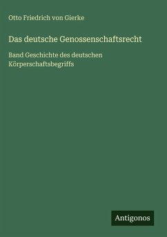 Cover Das deutsche Genossenschaftsrecht