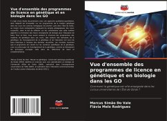 Vue d'ensemble des programmes de licence en génétique et en biologie dans les GO - Do Vale, Marcus Simão;Rodrigues, Flávia Melo