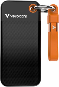 Cover Verbatim Pocket SSD USB 3.2 1TB Black/Orange 32193