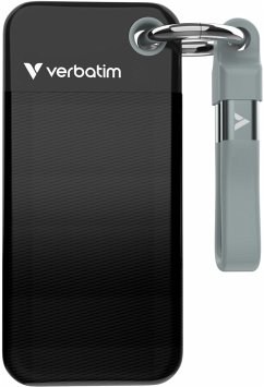 Verbatim Pocket SSD USB 3.2 2TB Black/Grey 32194