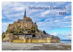 Faszination Frankreich (Wandkalender 2025 DIN A2 quer), CALVENDO Monatskalender