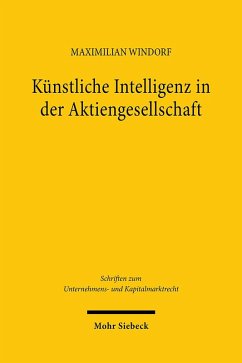 Cover Künstliche Intelligenz in der Aktiengesellschaft