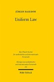 Uniform Law Uniform Law