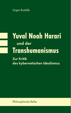 Cover Yuval Noah Harari und der Transhumanismus
