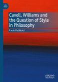 Cavell, Williams and the Question of Style in Philosophy (eBook, PDF)