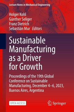 Cover Sustainable Manufacturing as a Driver for Growth