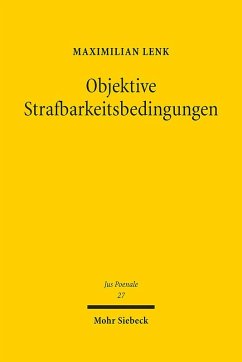 Cover Objektive Strafbarkeitsbedingungen