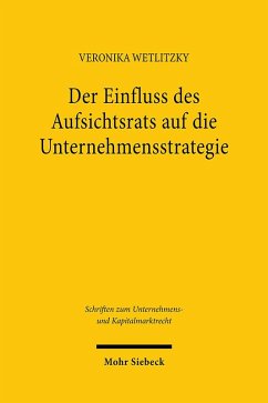 Cover Der Einfluss des Aufsichtsrats auf die Unternehmensstrategie