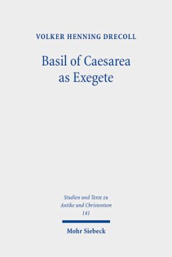 Cover Basil of Caesarea as Exegete