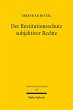 Der Restitutionsschutz subjektiver... - Bild 1