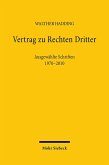 Vertrag zu Rechten Dritter Vertrag zu Rechten Dritter