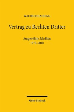 Vertrag zu Rechten Dritter - Hadding, Walther