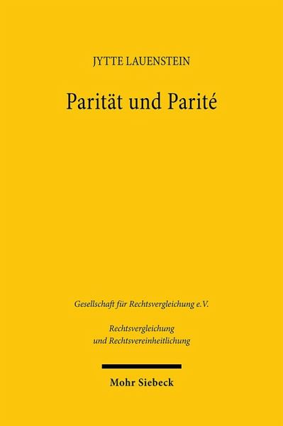 Parität und Parité - Jytte Lauenstein
