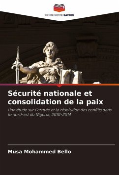 Cover Sécurité nationale et consolidation de la paix