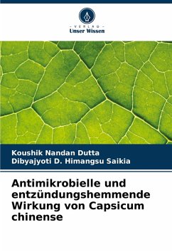 Cover Antimikrobielle und entzündungshemmende Wirkung von Capsicum chinense