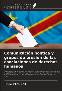 Cover Comunicación política y grupos de presión de las asociaciones de derechos humanos