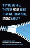 Why Do We Feel There is More to Us Than We, or Anyone, Knows? Why Do We Feel There is More to Us Than We, or Anyone, Knows?