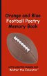 Orange and Blue Football Poetry Memory... - Bild 1