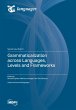 Grammaticalization across Languages,... - Bild 1