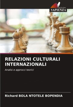 Cover RELAZIONI CULTURALI INTERNAZIONALI