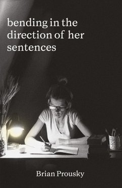 Cover bending in the direction of her sentences