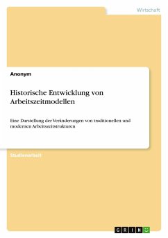 Cover Historische Entwicklung von Arbeitszeitmodellen