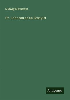 Cover Dr. Johnson as an Essayist