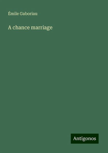 A chance marriage