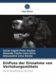 Einfluss der Einnahme von Verhütungsmitteln Einfluss der Einnahme von Verhütungsmitteln