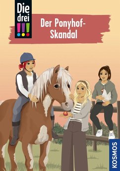 Cover Die drei !!!, 111, Der Ponyhof-Skandal