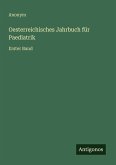 Oesterreichisches Jahrbuch für Paediatrik Oesterreichisches Jahrbuch für Paediatrik