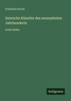 Cover Deutsche Künstler des neunzehnten Jahrhunderts