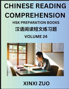 Cover Chinese Reading Comprehension (Part 24)- Read Captivating Traditional Chinese Stories with Multiple Questions and Answers, Learn Ancient Culture, HSK Preparation Books