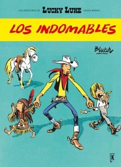 Cover Lucky Luke. Los indomables