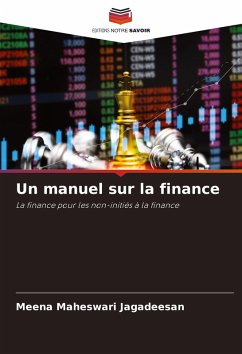 Cover Un manuel sur la finance