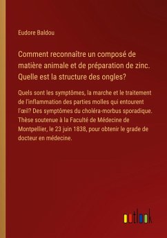 Comment reconnaître un composé de matière animale et de préparation de zinc. Quelle est la structure des ongles? Comment reconnaître un composé de matière animale et de préparation de zinc. Quelle est la structure des ongles?